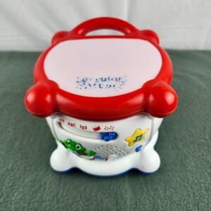 Leap Frog Leapfrog Learning Drum Musical Lights Sound ABC 123 *Works*